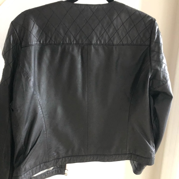 MASSIMO DUTTI Leather Jacket - Picture 5 of 13